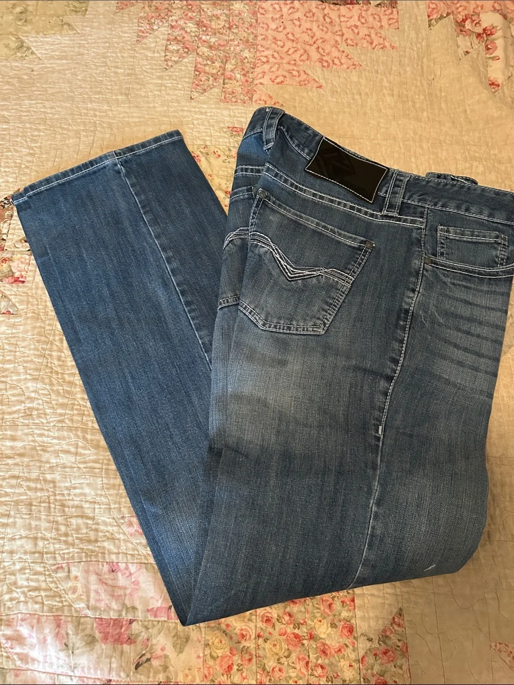Rock and Roll 30x36 Starched Jeans